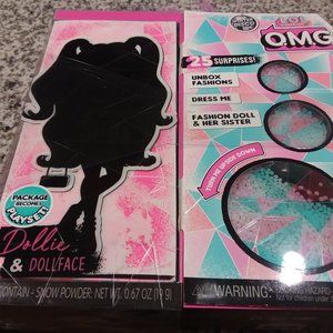 L.O.L OMG Disco Dollie and Dollface set!!